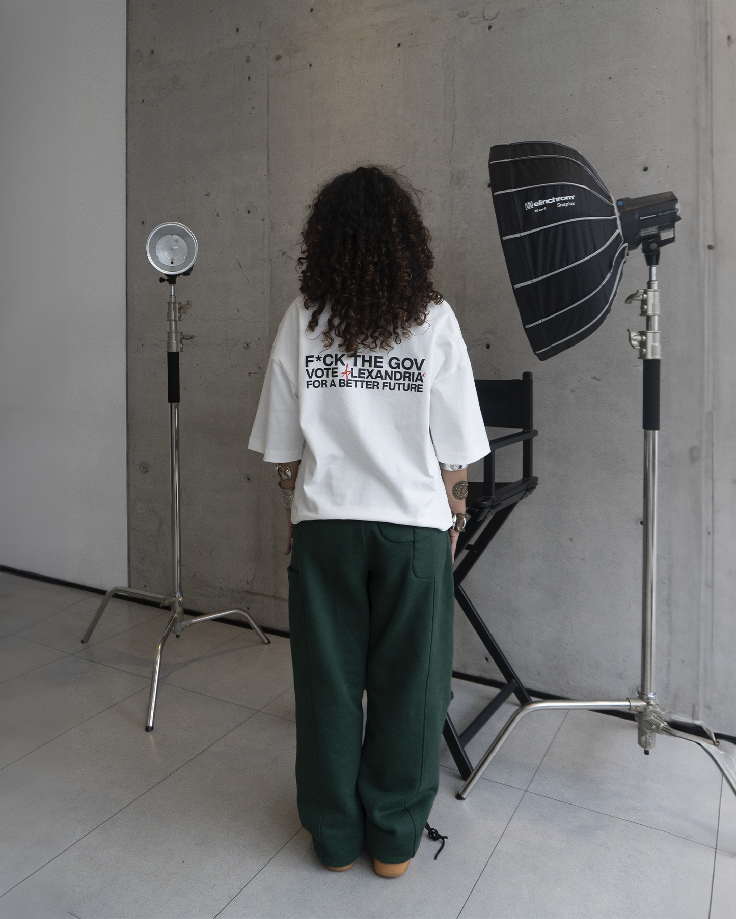 VOTE ALEXANDRIA BOXY TEE